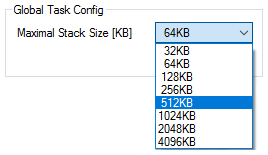 Stack size 1: