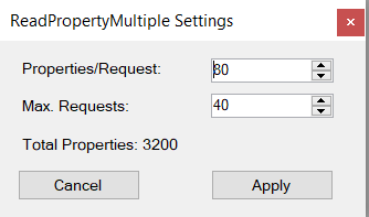 Service Settings 1: