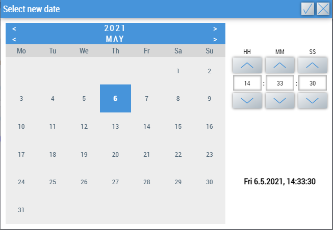 DateTimeField 2: