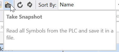Back up and restore BACnet ObjectIDs with snapshot 1: