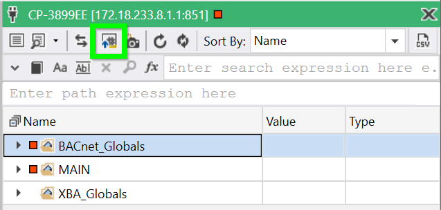 Back up and restore BACnet ObjectIDs with snapshot 11:
