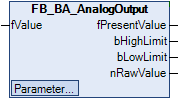 FB_BA_AnalogOutput 1:
