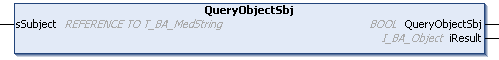 QueryObjectSbj 1: