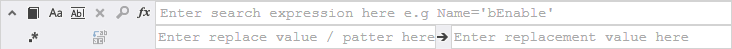 Filter, search and replace 1: