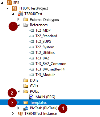 Standard PLC BA template 1: