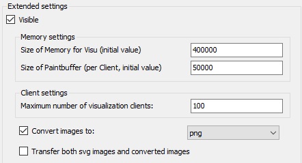 Setting up the visualization 1:
