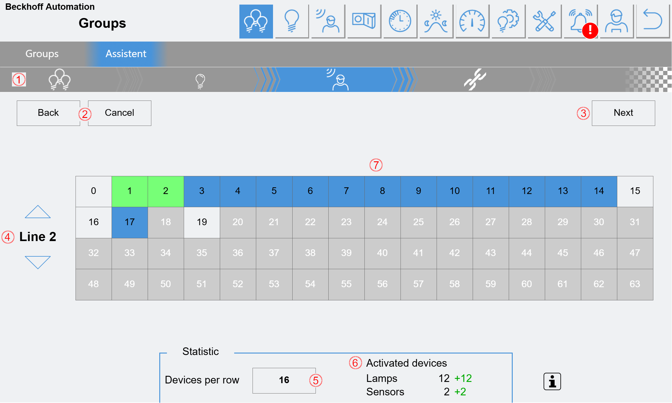 Configuration assistant 5: