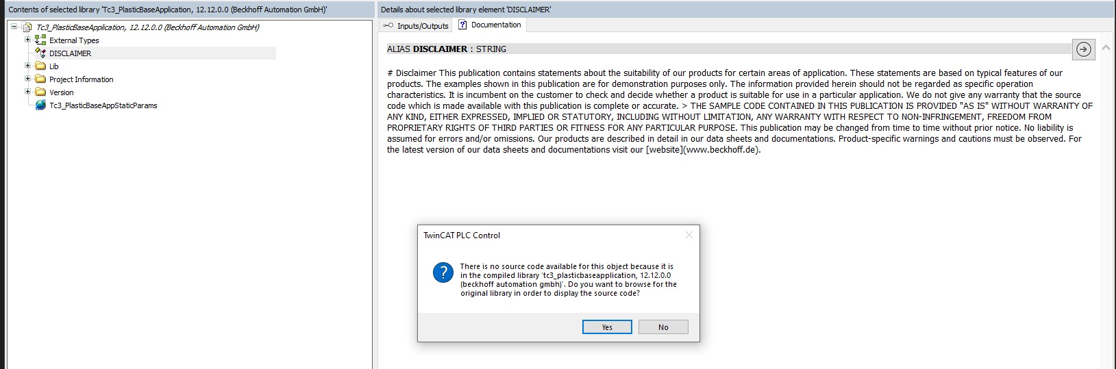 Setup of PLC debugging 5: