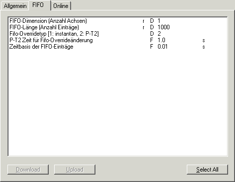 FIFO Parameters and the FIFO 2: