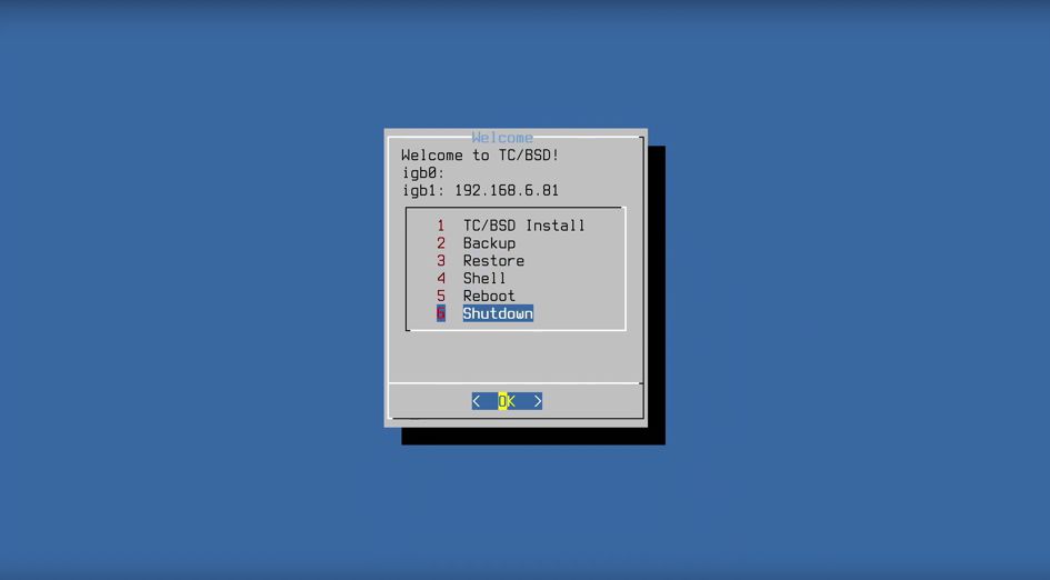Beckhoff TwinCAT/BSD installer 1: