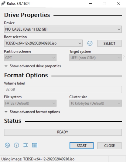 Create bootable USB stick 1: