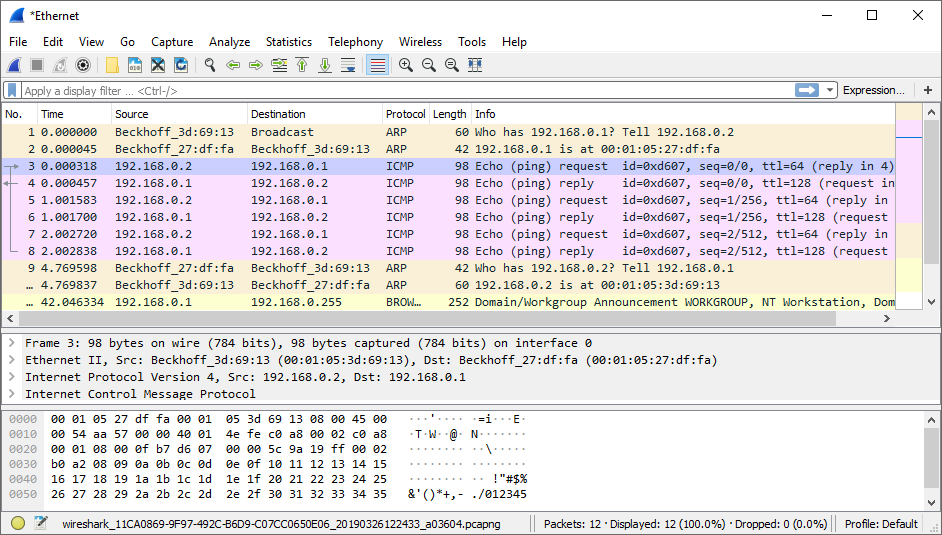 Analyzing network traffic with Wireshark 1: