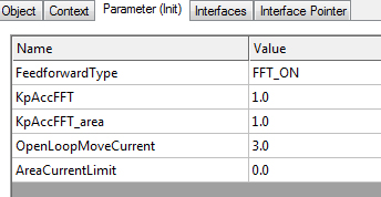 Setting the KpAccFFT Value 1:
